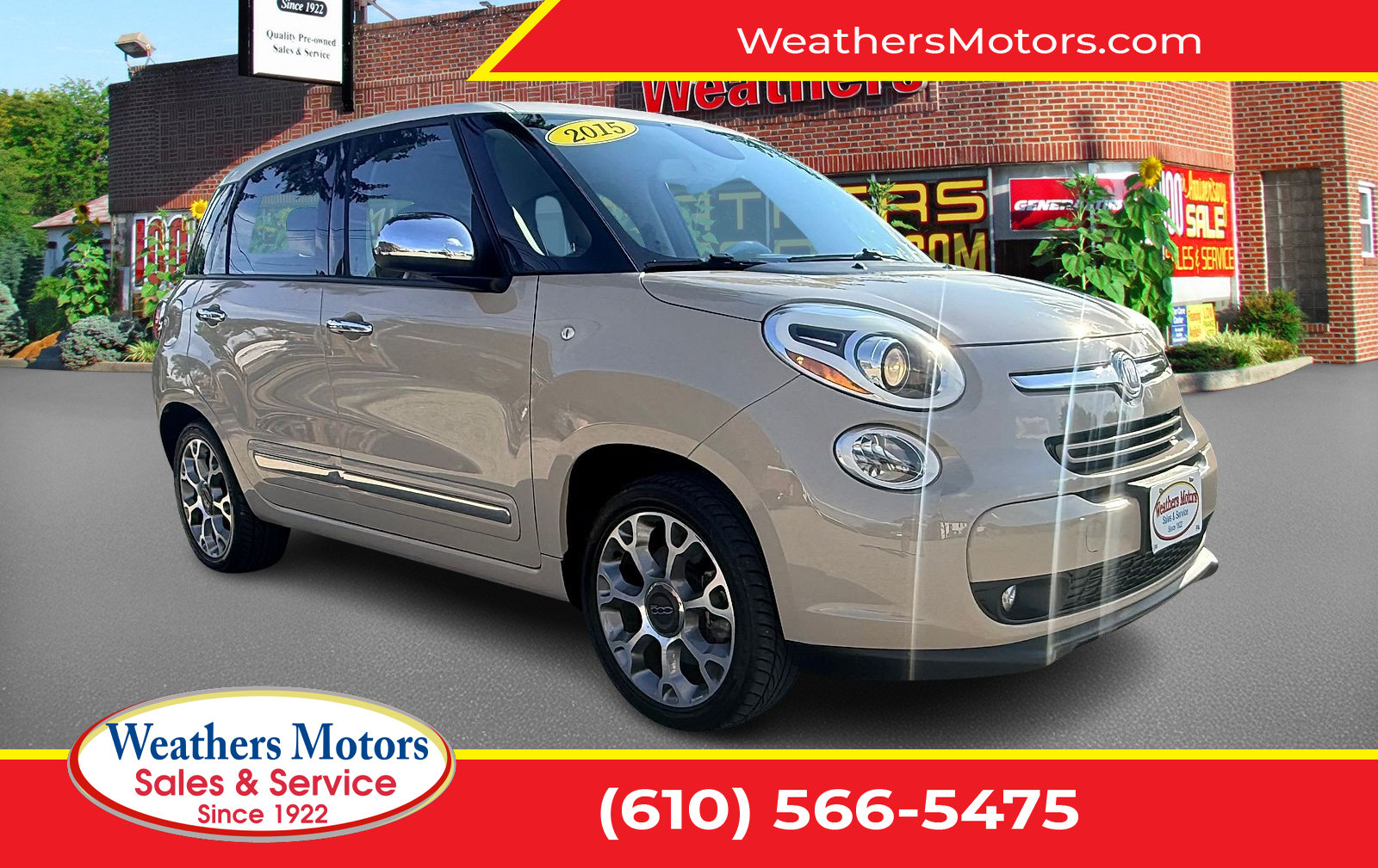 Used 2015 FIAT 500L Lounge