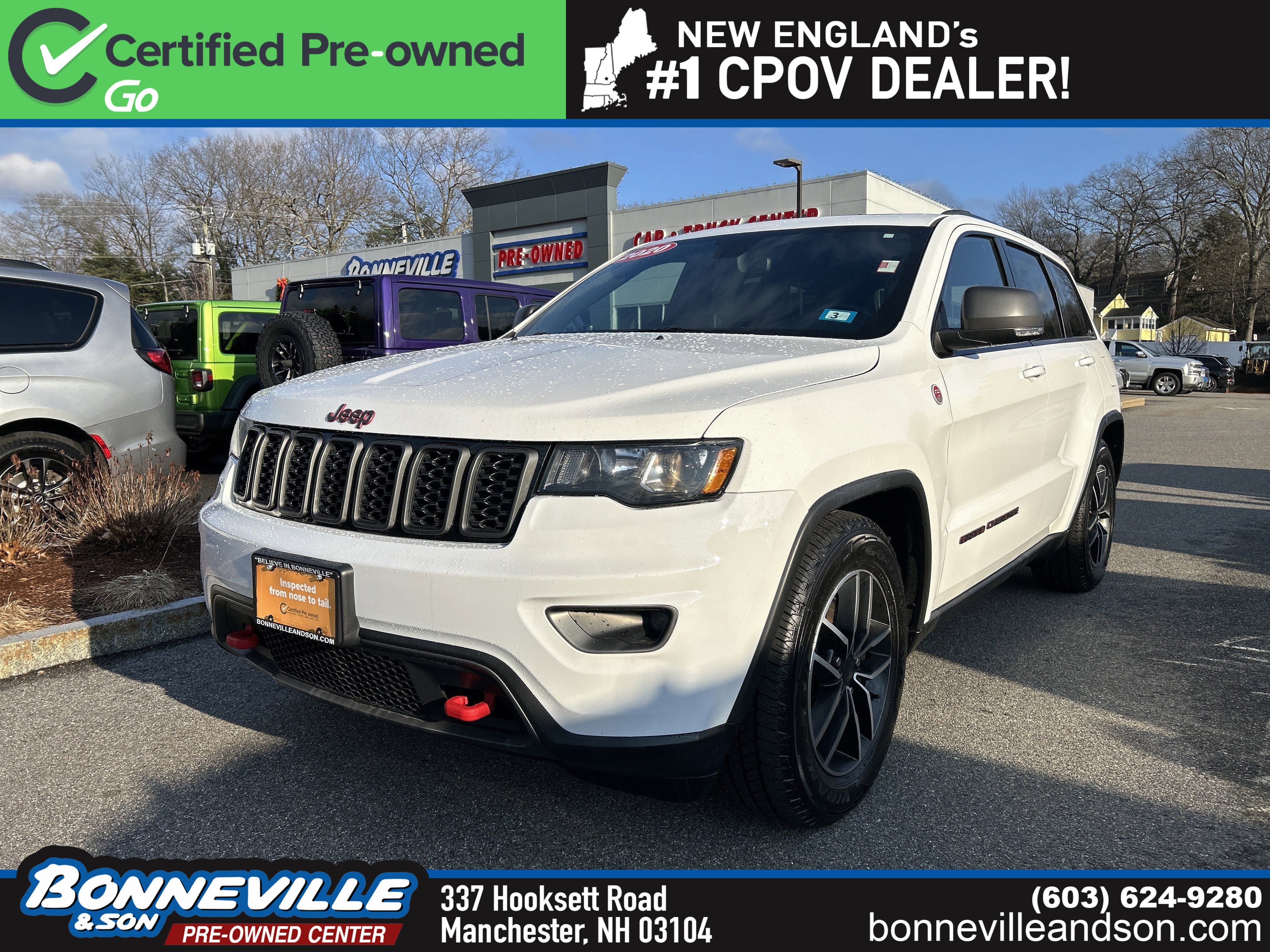 Used 2020 Jeep Grand Cherokee Trailhawk AWD/4WD image 1