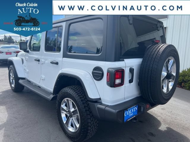 Used 2022 Jeep Wrangler Unlimited Sahara AWD/4WD image 10