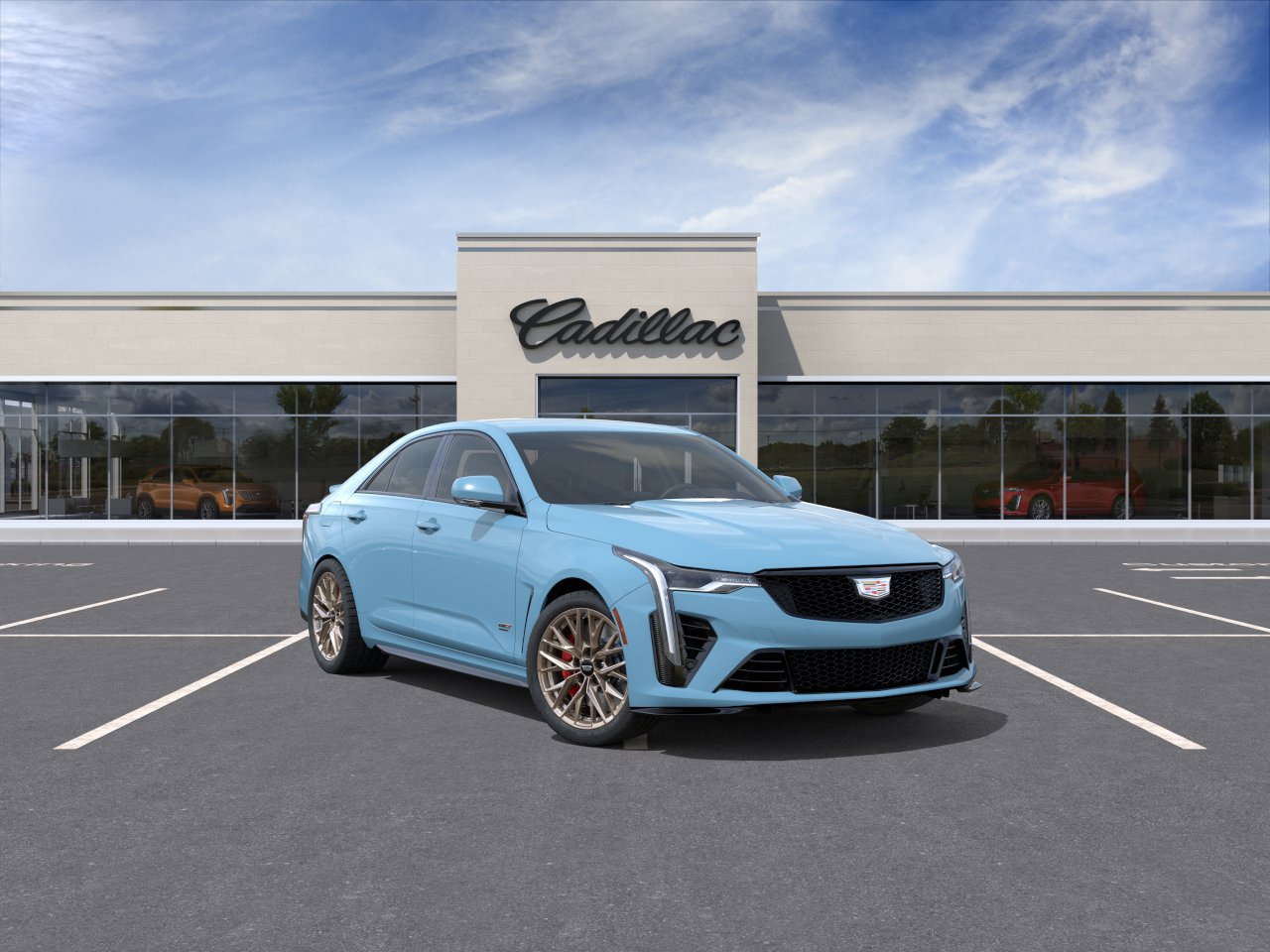 New 2026 Cadillac CT4 V Blackwing RWD image 1
