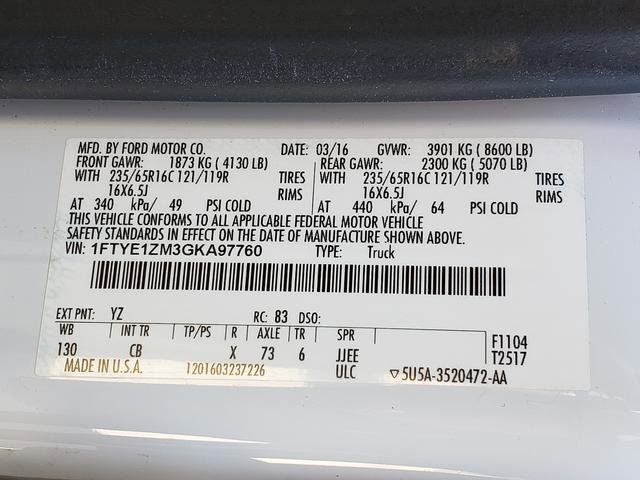 Used 2016 Ford Transit 150 130 Low Roof image 24