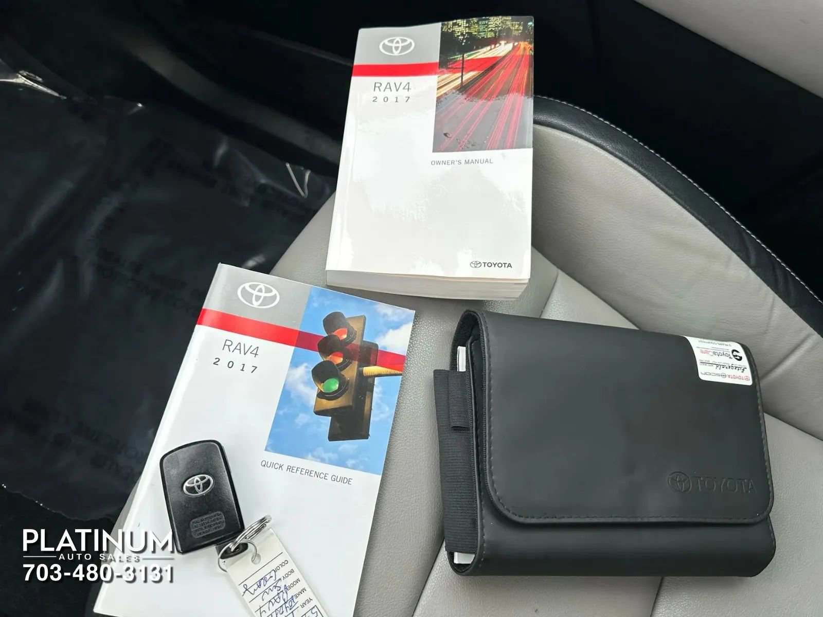 Used 2017 Toyota RAV4 Platinum w/ All Weather Liner Package image 25