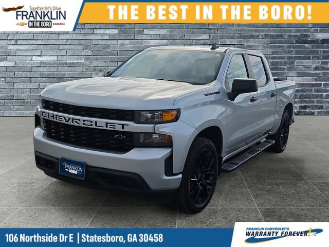 Used 2022 Chevrolet Silverado 1500 Custom w/ LPO, Blackout Package RWD image 1