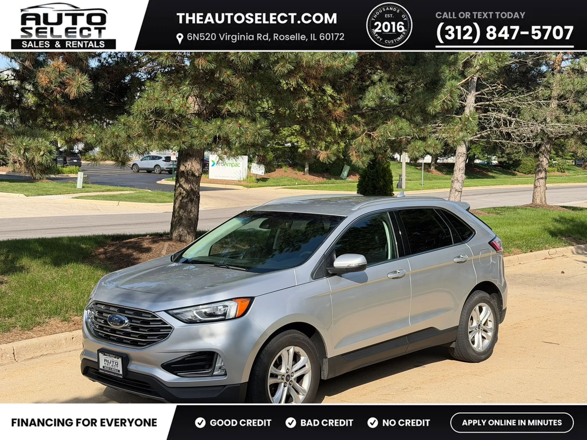 Used 2019 Ford Edge SEL w/ Equipment Group 201A