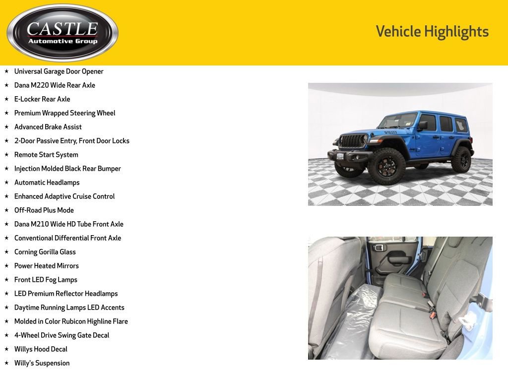 New 2026 Jeep Wrangler Willys image 10