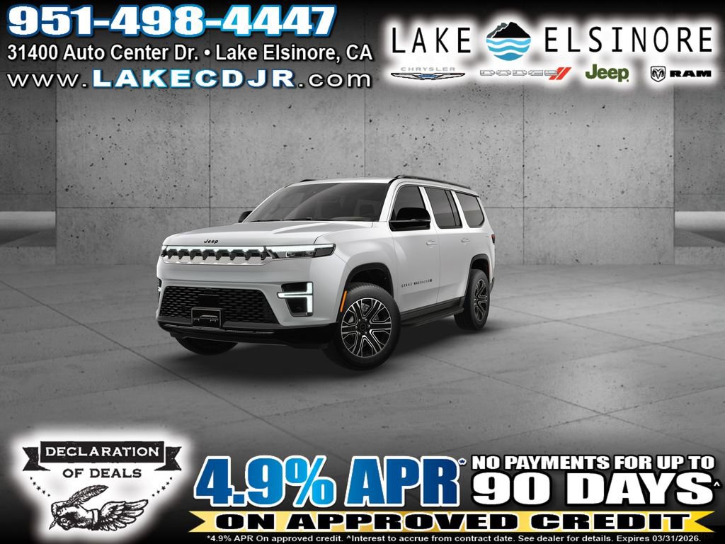 New 2026 Jeep Grand Wagoneer 4WD