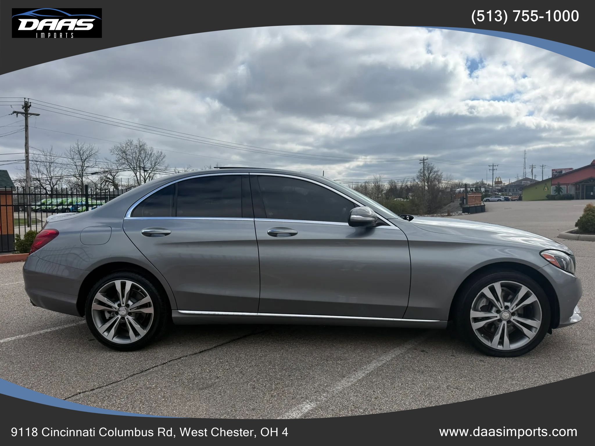 Used 2015 Mercedes-Benz C 300 4MATIC Sedan w/ Premium 1 Package image 4