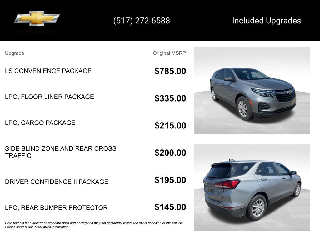 Certified 2023 Chevrolet Equinox LS w/ LS Convenience Package FWD image 5