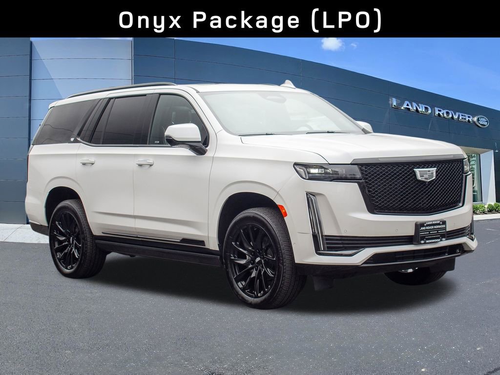 Used 2023 Cadillac Escalade Sport Platinum w/ LPO, ONYX Package image 3
