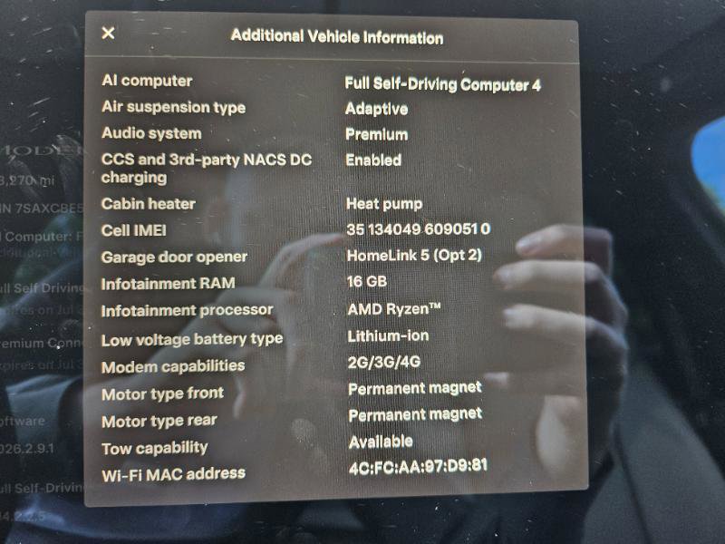 Used 2023 Tesla Model X AWD/4WD image 4