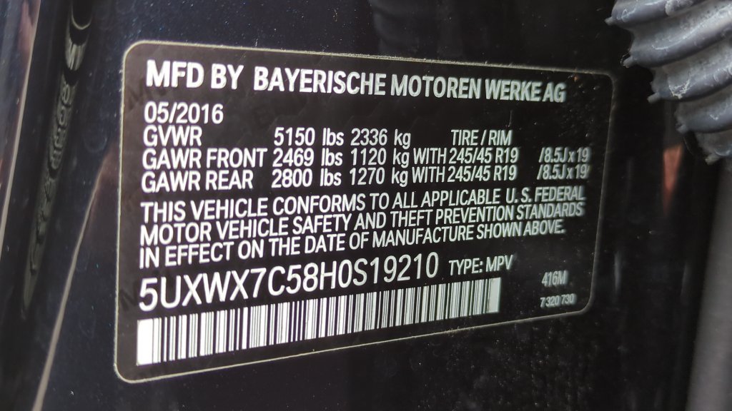 Used 2017 BMW X3 xDrive35i AWD/4WD image 26