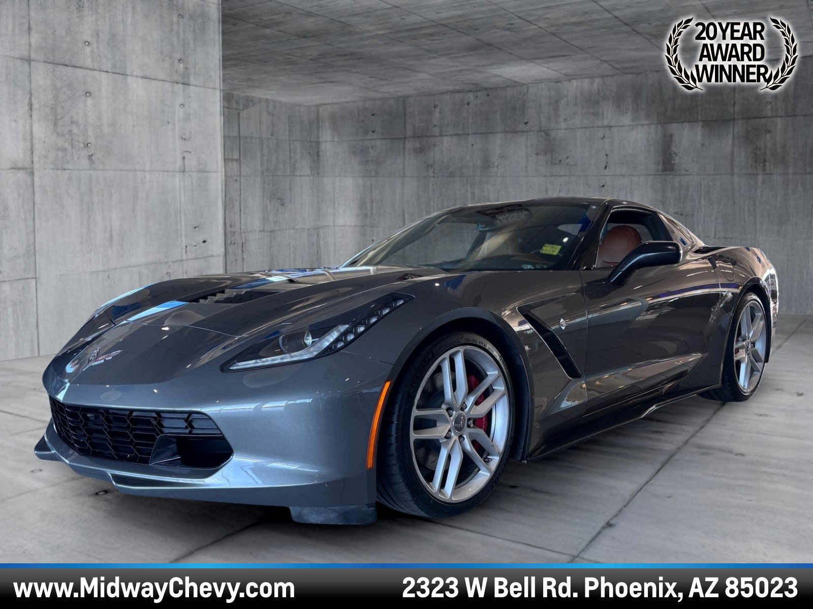 Certified 2015 Chevrolet Corvette Stingray Coupe w/ 3LT Preferred Equipment Group
