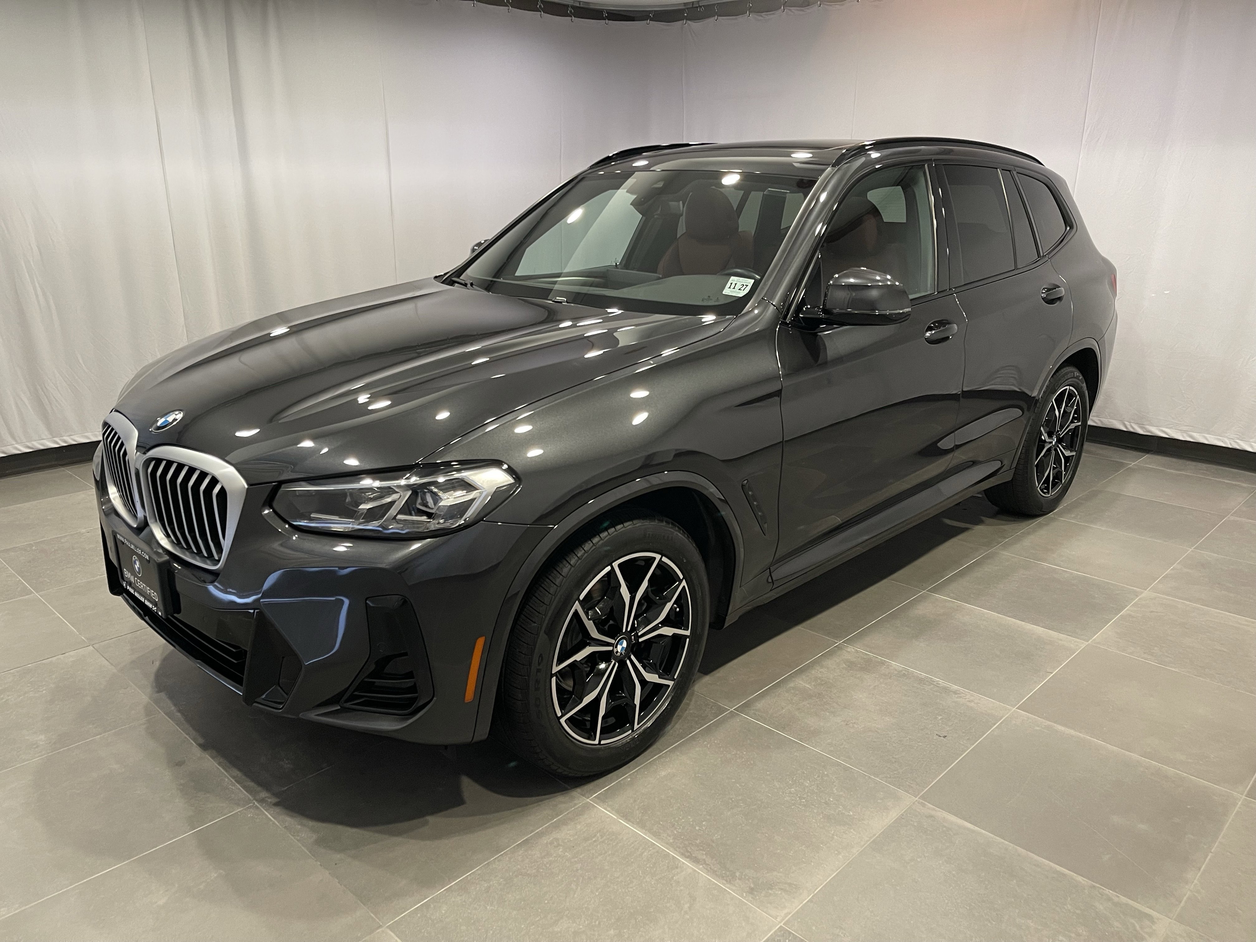 Certified 2023 BMW X3 xDrive30i w/ M Sport Package