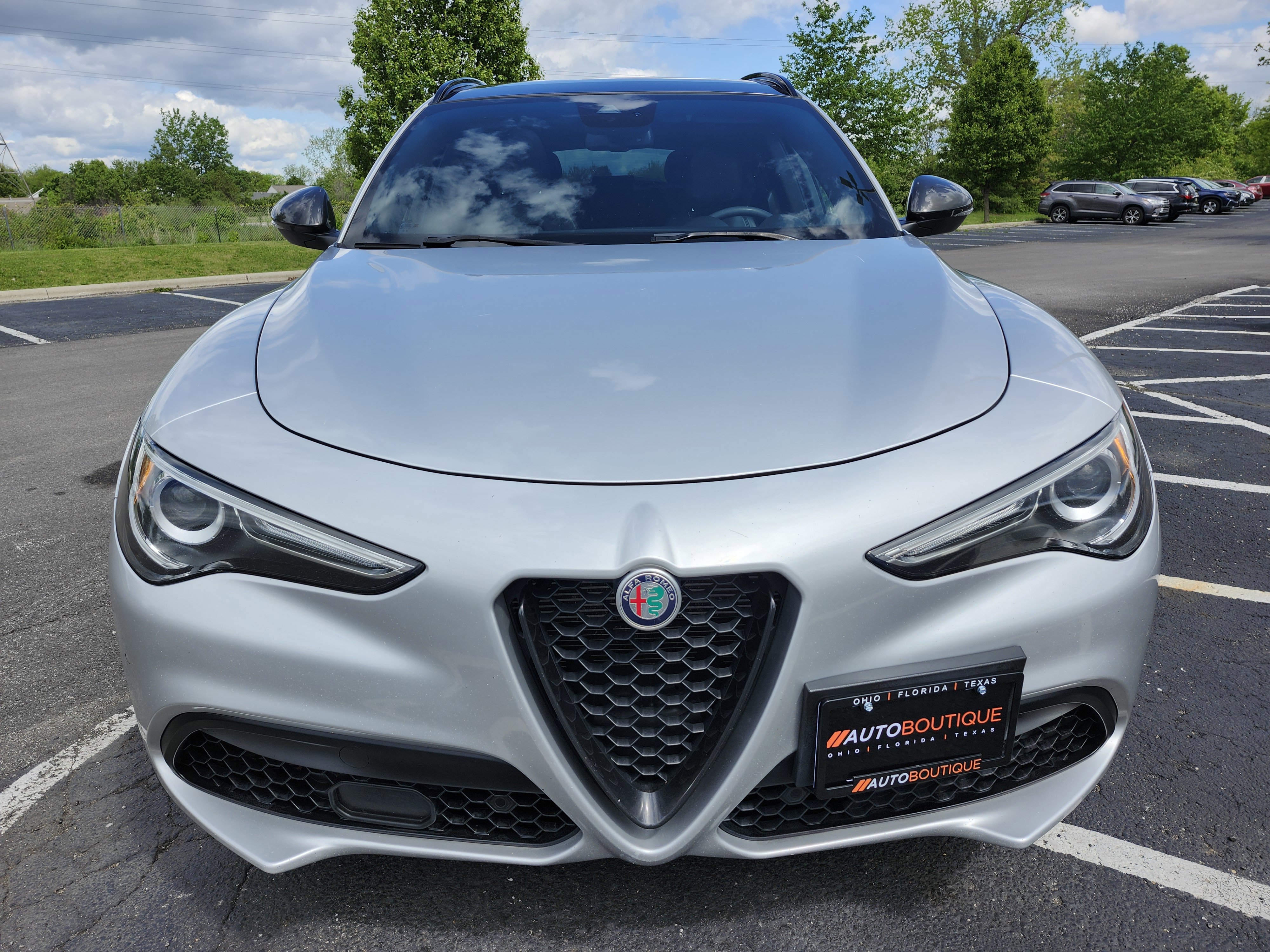 Used 2019 Alfa Romeo Stelvio Ti Sport w/ Quick Order Package 22S Sport AWD/4WD image 15