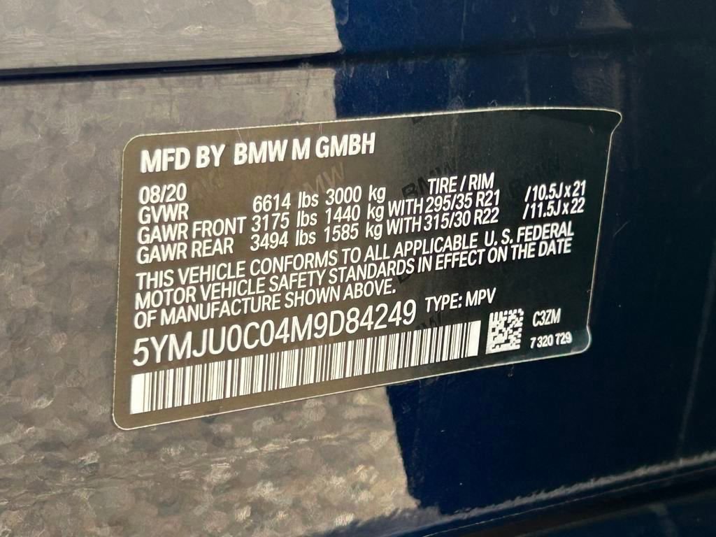 Used 2021 BMW X5 M w/ Executive Package image 77