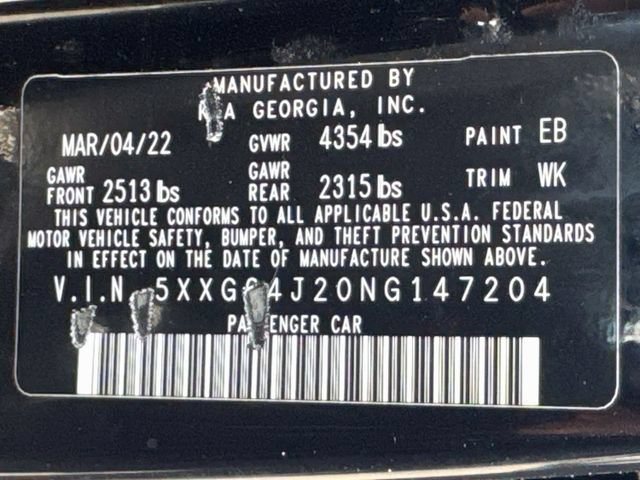 Used 2022 Kia K5 GT-Line FWD image 30