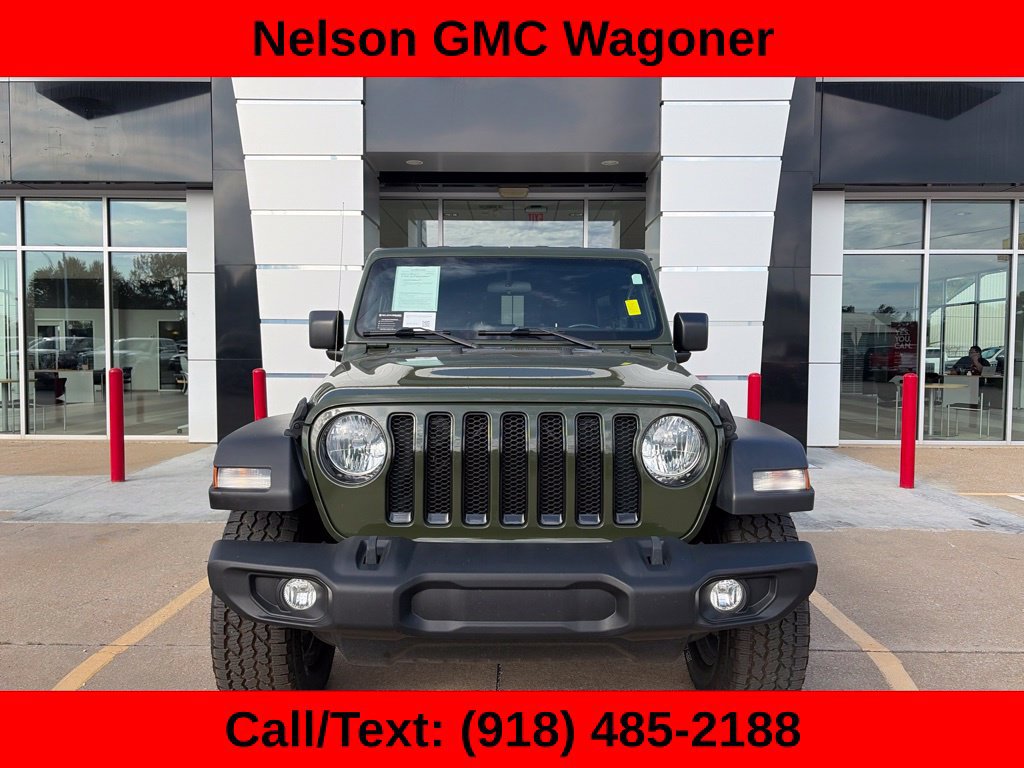 Used 2021 Jeep Wrangler Unlimited Sport AWD/4WD image 3