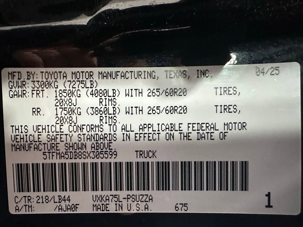 Used 2025 Toyota Tundra 1794 Edition image 11