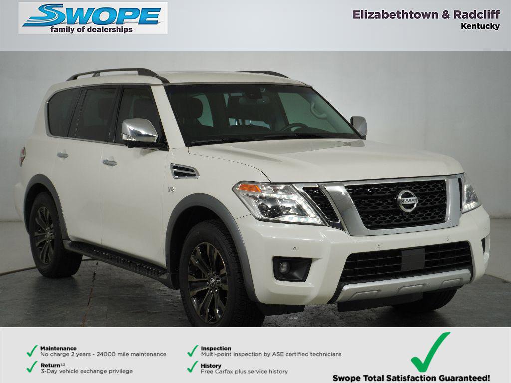 Used 2017 Nissan Armada Platinum w/ Captain Seat Package