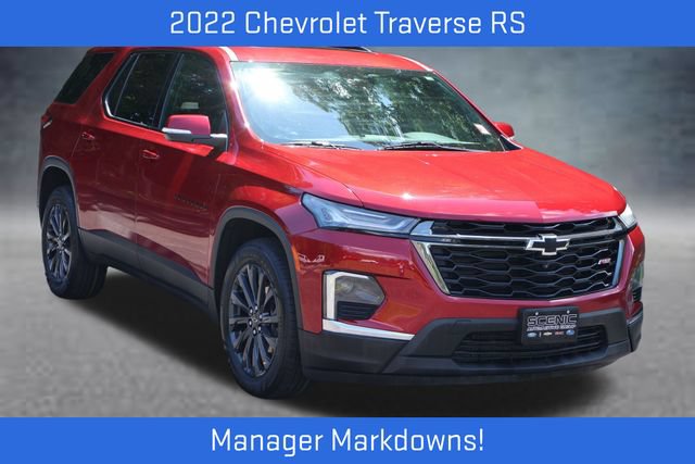 Used 2022 Chevrolet Traverse RS AWD/4WD image 1