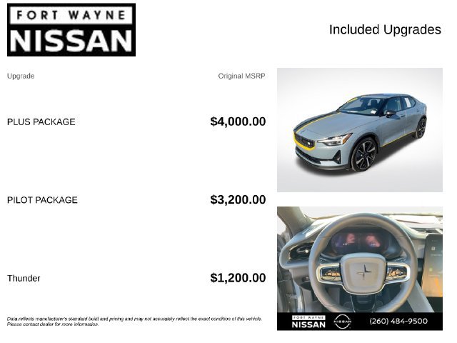 Used 2022 Polestar Polestar 2 w/ Plus Package AWD/4WD image 4