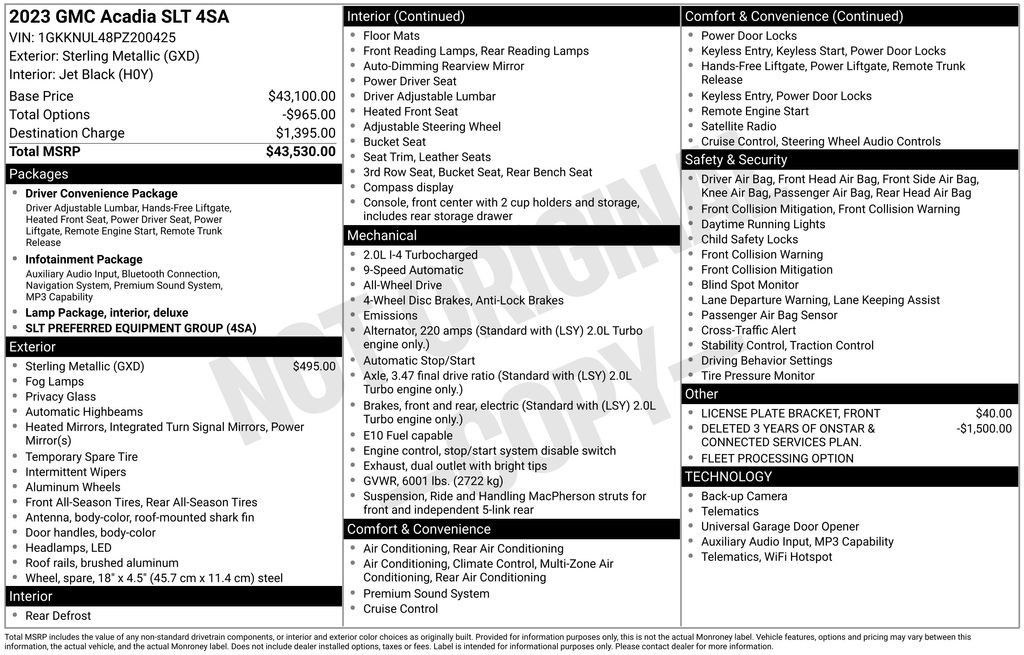 Used 2023 GMC Acadia SLT image 11