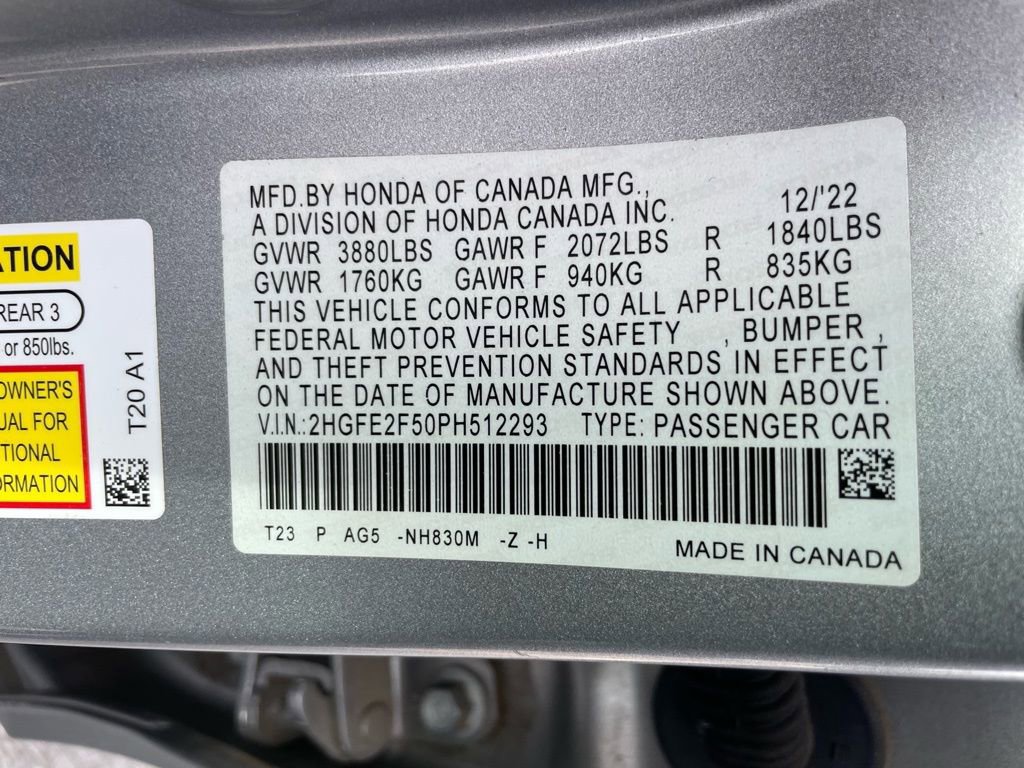 Used 2023 Honda Civic Sport image 31