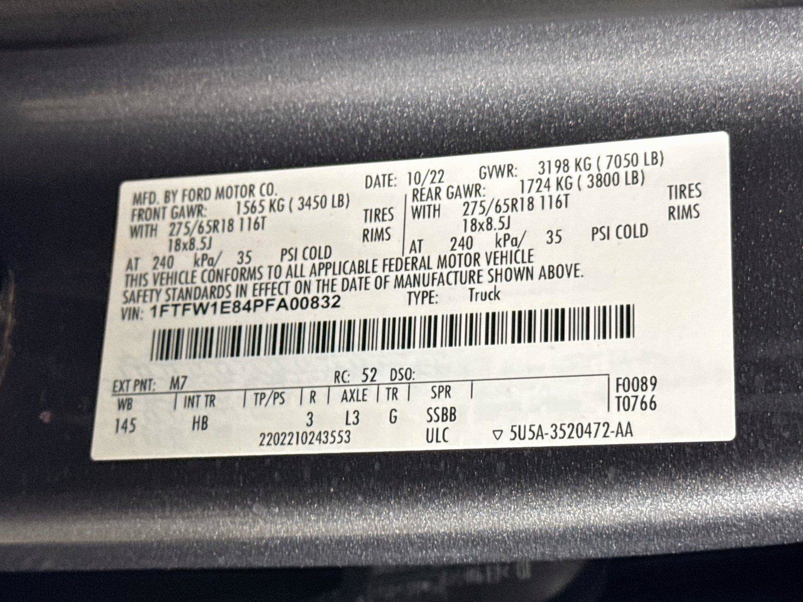 Used 2023 Ford F150 Lariat AWD/4WD image 30