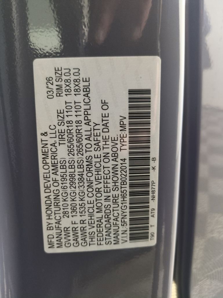 New 2026 Honda Pilot TrailSport image 30