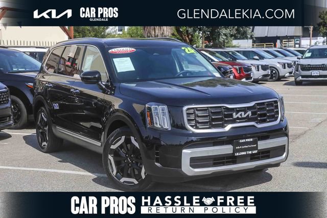 Certified 2024 Kia Telluride S w/ S Sunroof Package