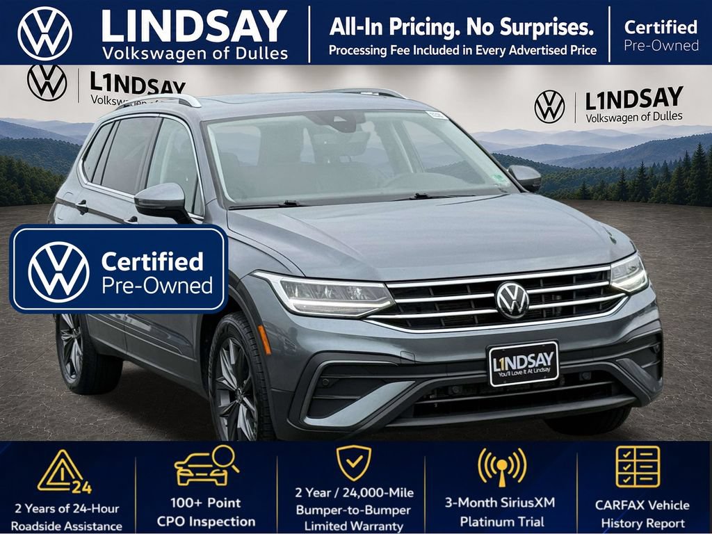 Certified 2022 Volkswagen Tiguan SE