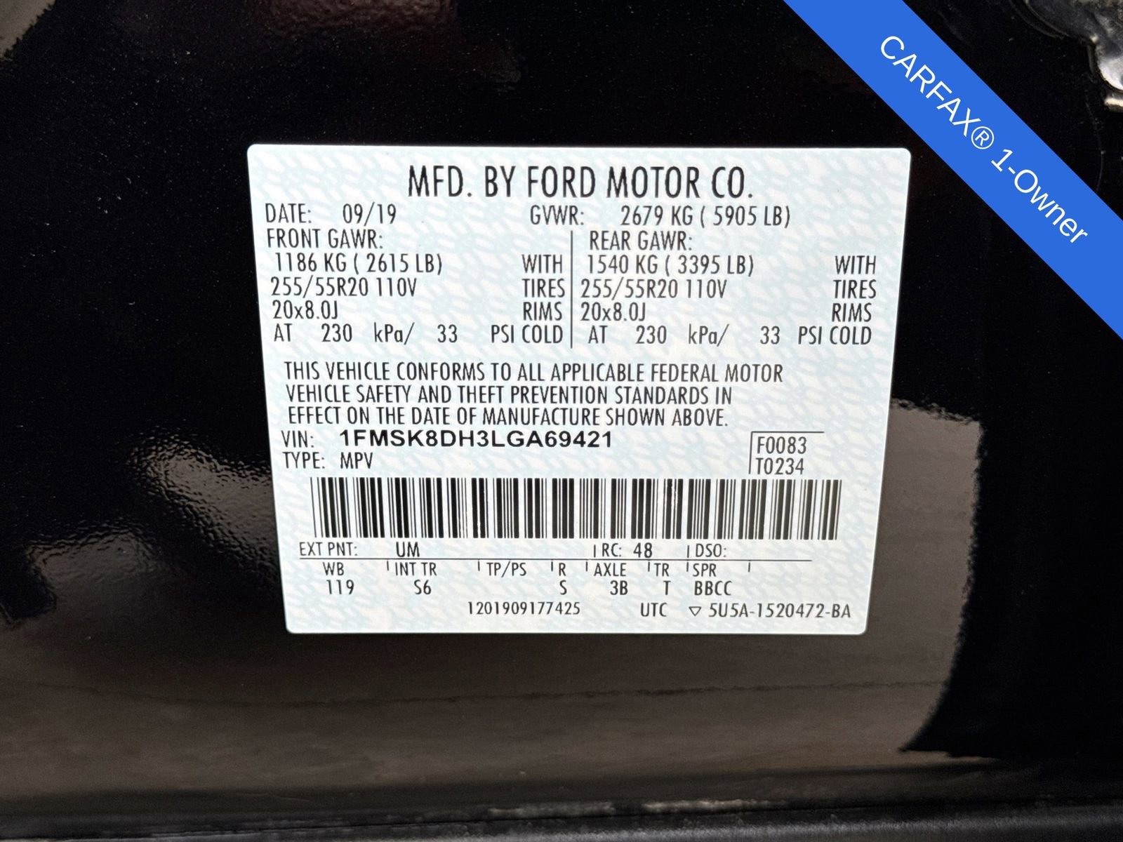 Used 2020 Ford Explorer XLT w/ Equipment Group 202A AWD/4WD image 38