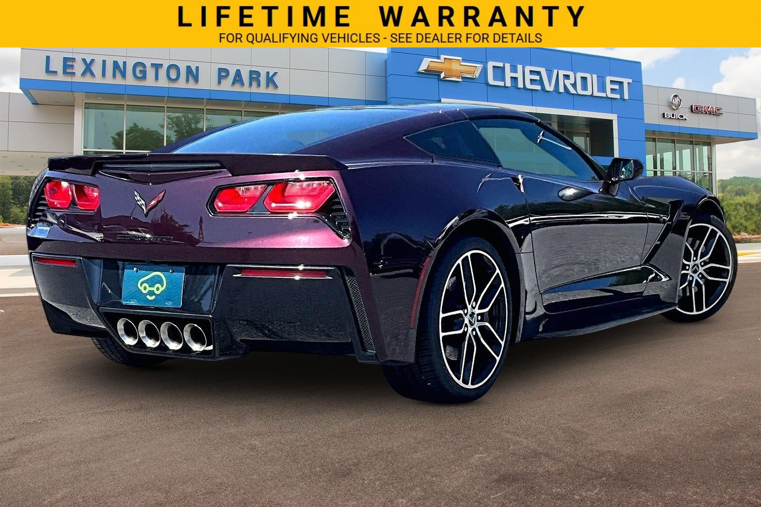 Certified 2017 Chevrolet Corvette Stingray Coupe w/ Carbon Flash Badge Package RWD image 13