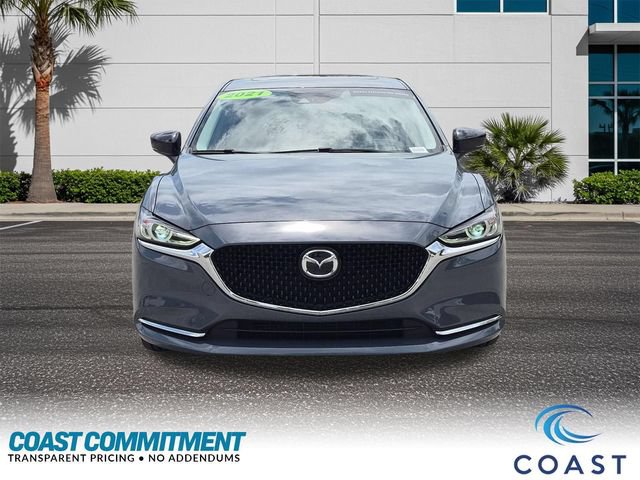 Certified 2021 MAZDA MAZDA6 Carbon Edition FWD image 2