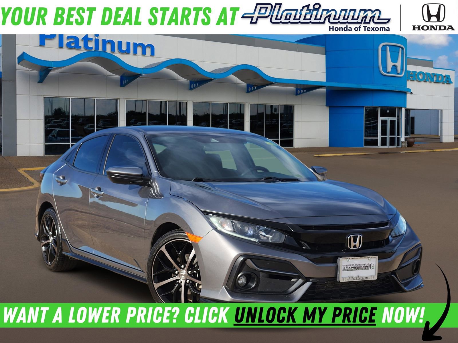 Used 2021 Honda Civic Sport image 1
