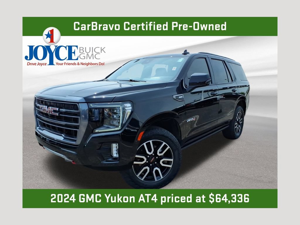 Certified 2024 GMC Yukon AT4 w/ AT4 Premium Package AWD/4WD image 1