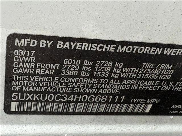 Used 2017 BMW X6 sDrive35i image 24