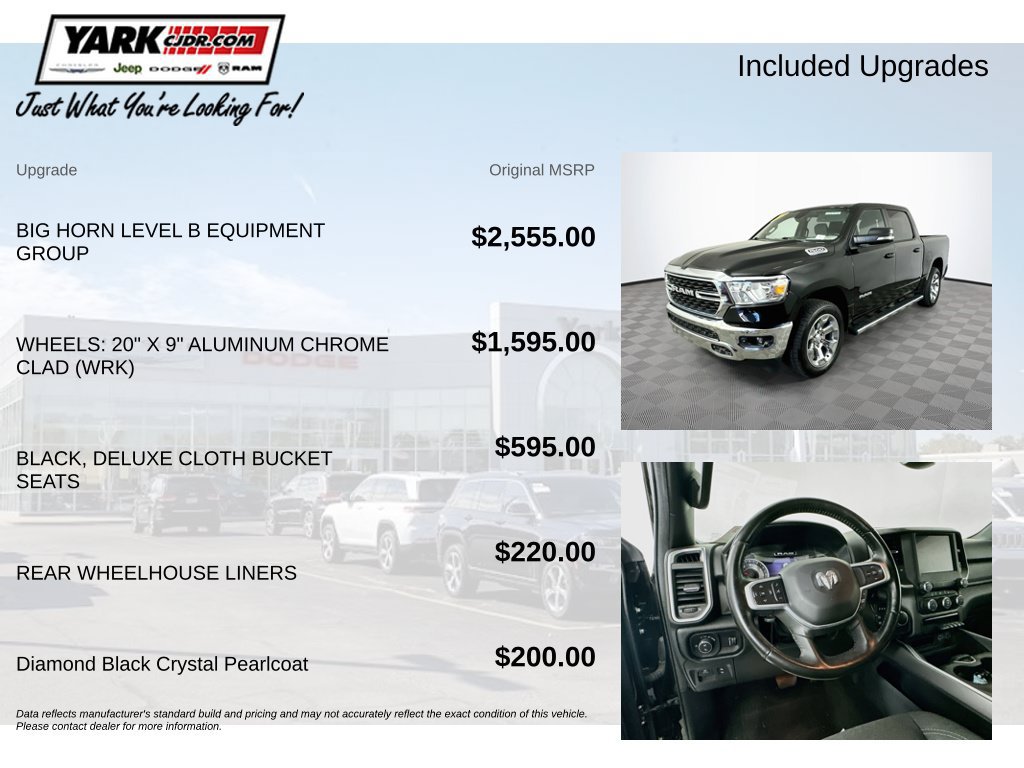 Certified 2022 RAM 1500 Big Horn AWD/4WD image 6