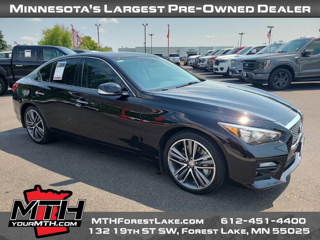 Used 2015 INFINITI Q50 AWD w/ Navigation Package image 1