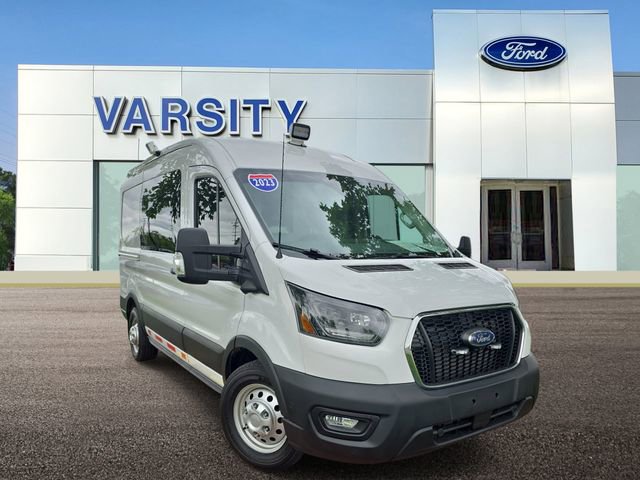 Certified 2023 Ford Transit 350 Medium Roof AWD w/ Upfitter Package 360° Tour