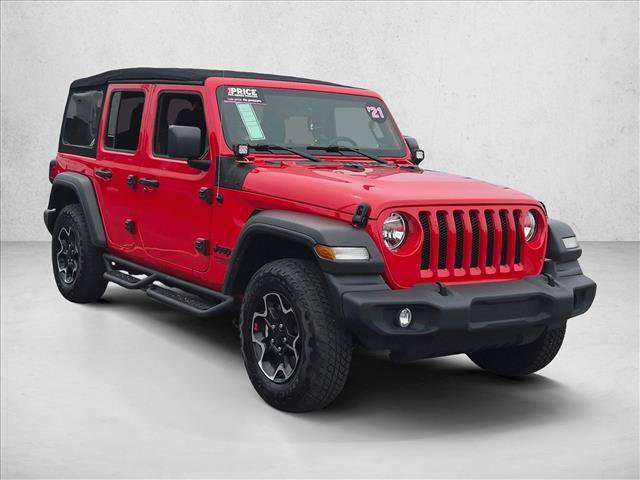 Used 2021 Jeep Wrangler Unlimited Sport AWD/4WD image 3