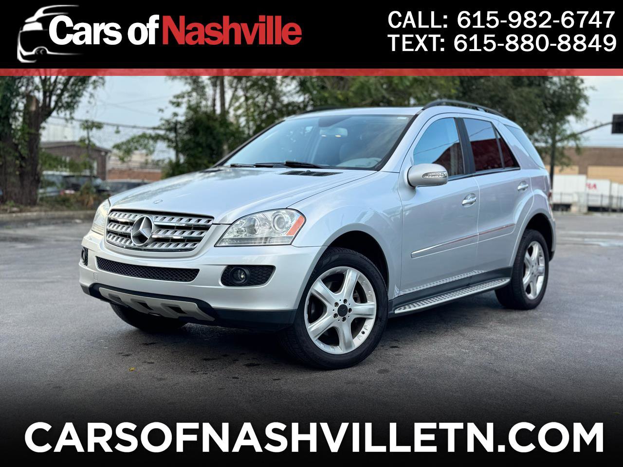 Used 2008 Mercedes-Benz ML 350 4MATIC w/ P1 Pkg image 1
