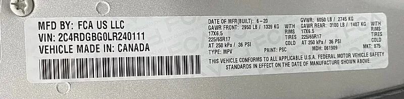 Used 2020 Dodge Grand Caravan SE FWD image 23
