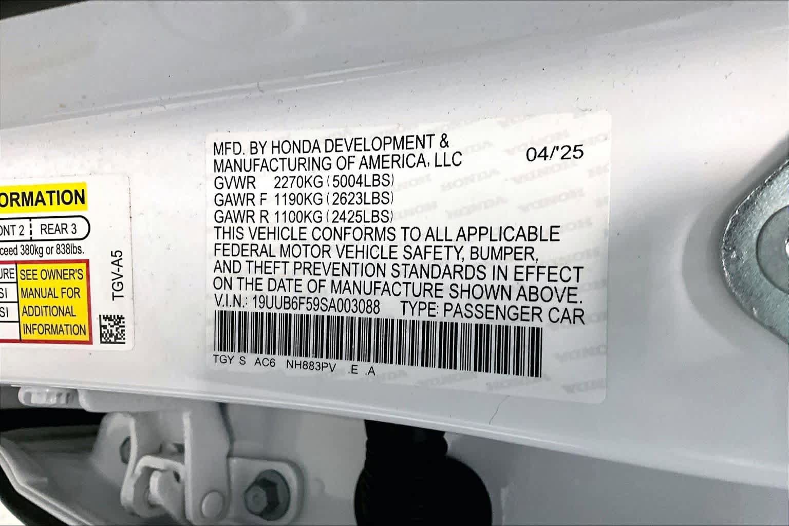 Used 2025 Acura TLX SH-AWD w/ A-SPEC Pkg image 19