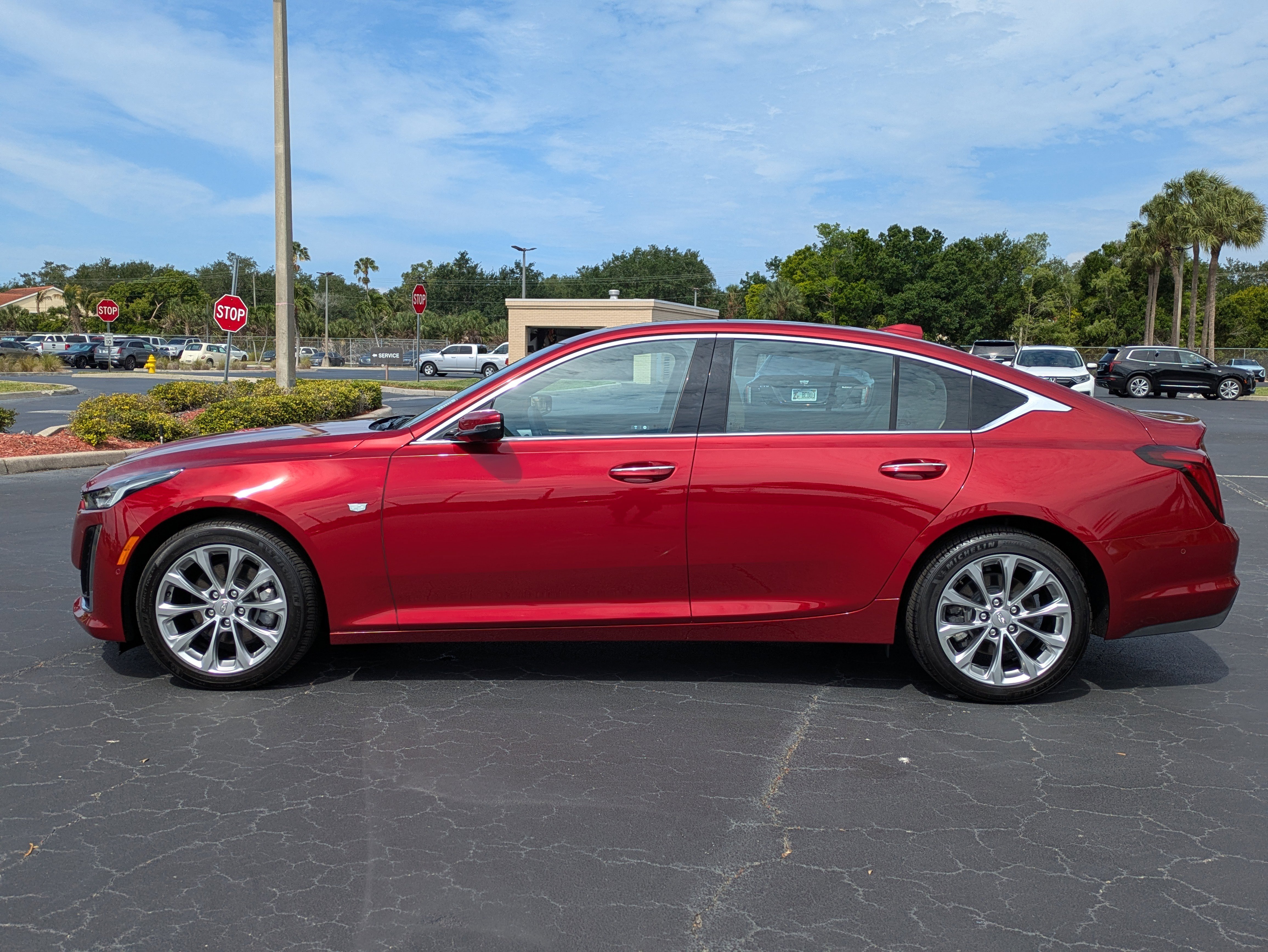 Used 2022 Cadillac CT5 Premium Luxury w/ Parking Package AWD/4WD image 3