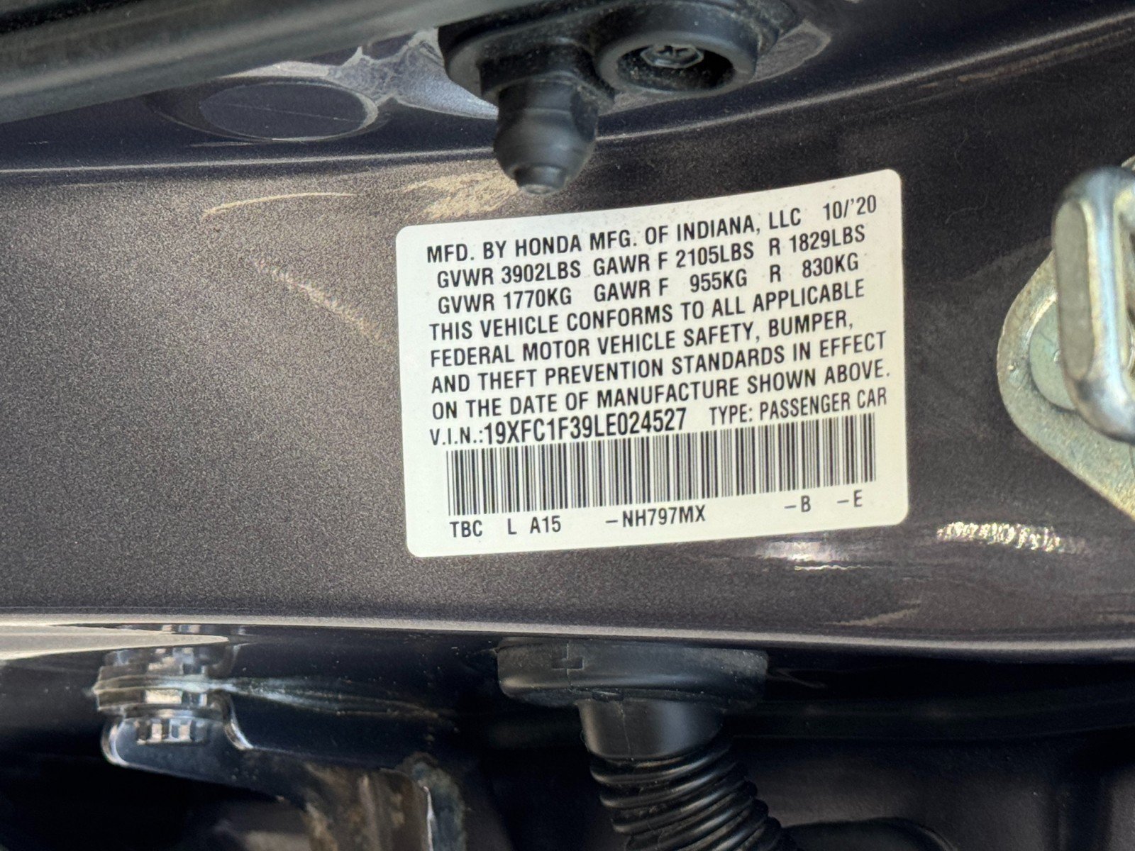 Used 2020 Honda Civic EX image 42
