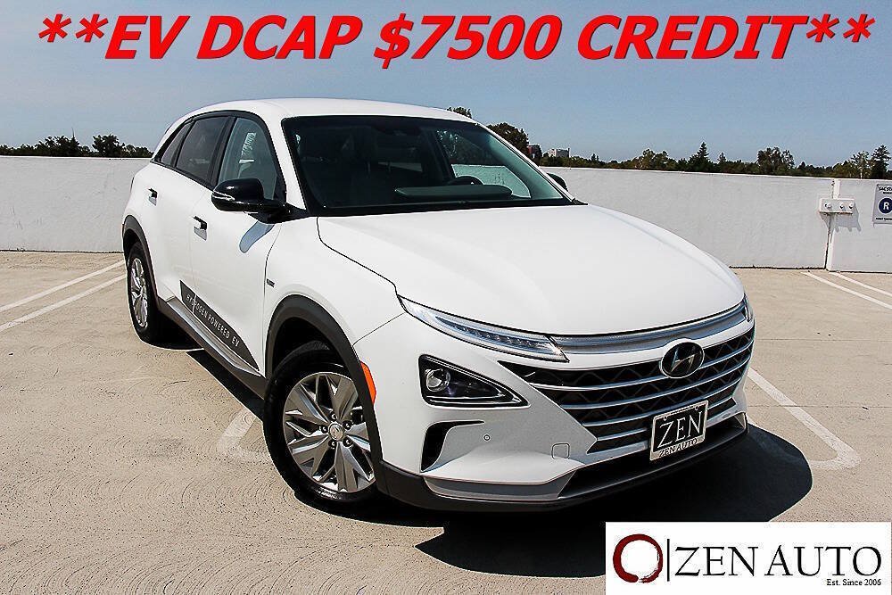 Used 2021 Hyundai Nexo Blue