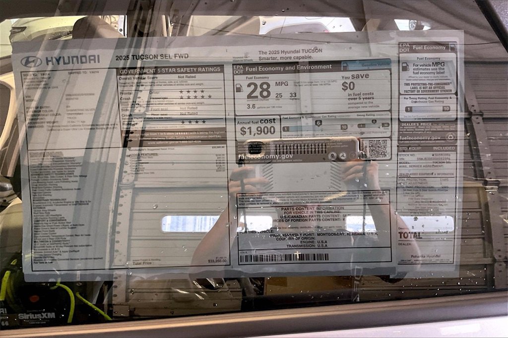 New 2025 Hyundai Tucson SEL image 13