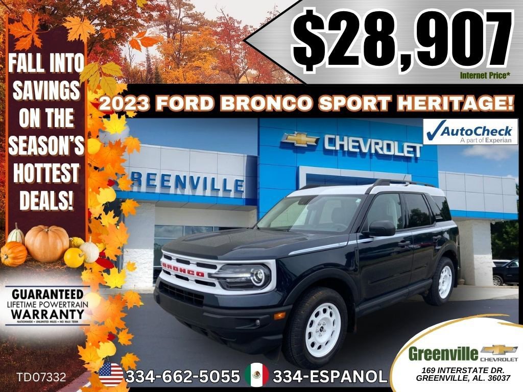 Used 2023 Ford Bronco Sport Heritage