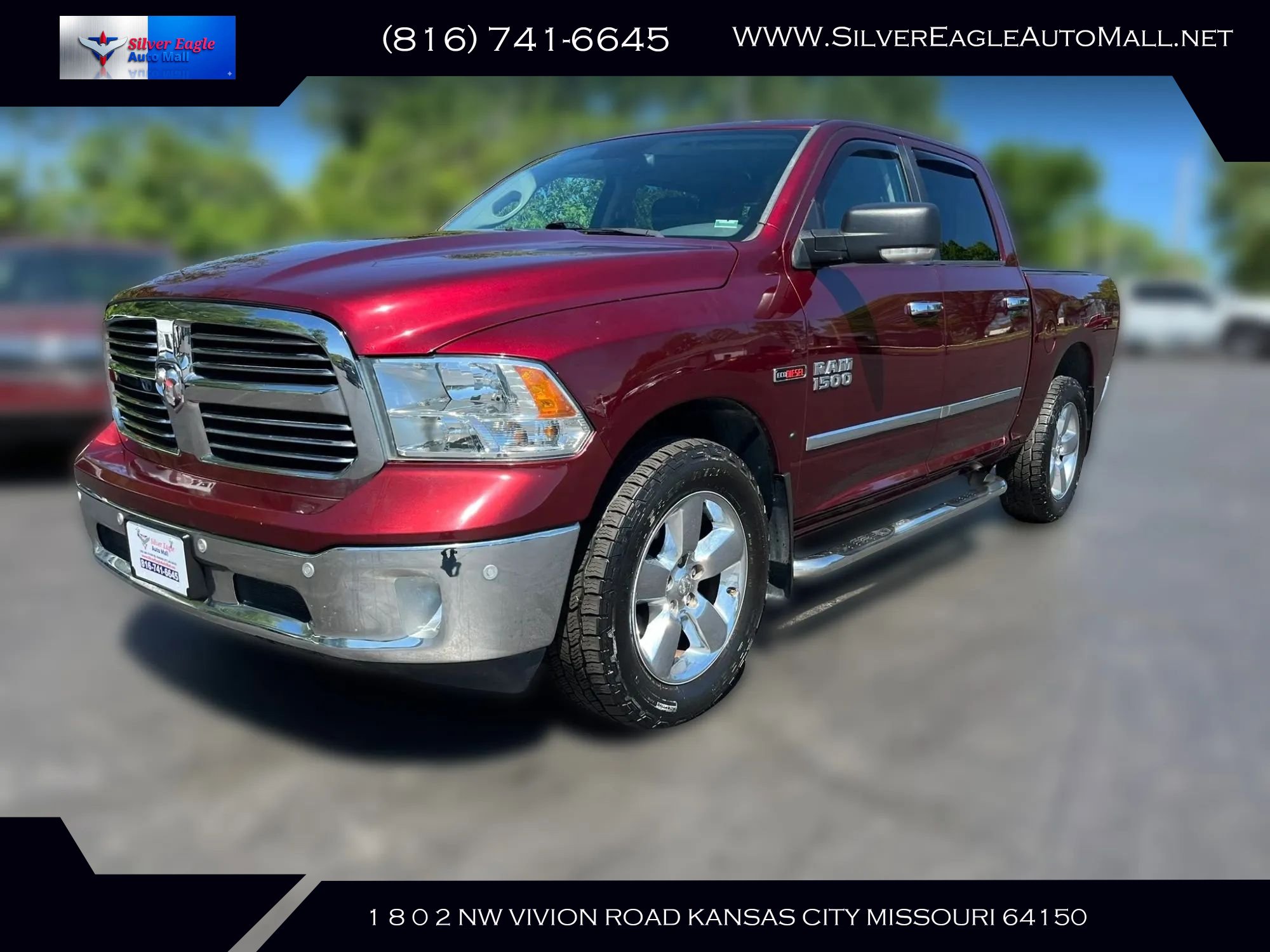 Used 2017 RAM 1500 Big Horn AWD/4WD image 1